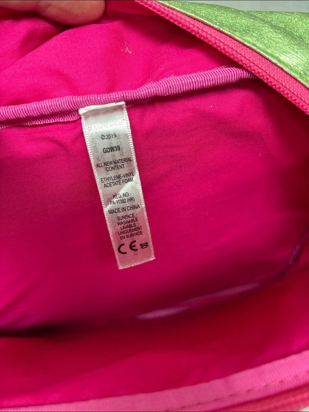 American Girl  Wellie Wishers gently used
